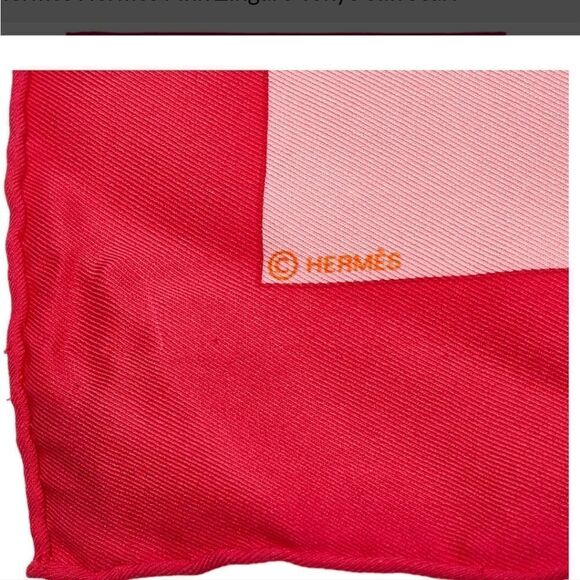Hermes Silk Scarf Zingaro Tokyo EUC - Picture 4 of 12